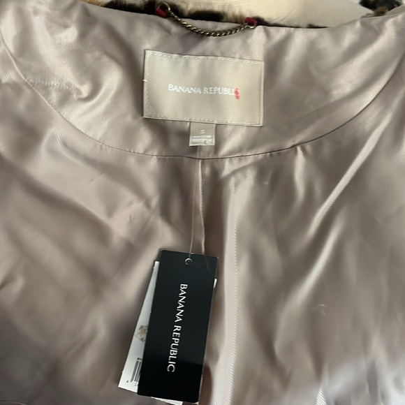 NWT•Banana Republic•Faux Fur Tiger Coat•sz S - Picture 9 of 12